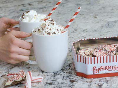 Peppermint Bark Hot Chocolate
